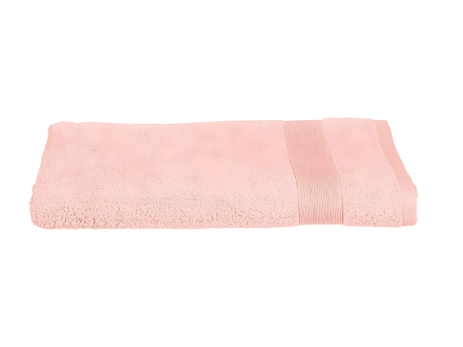 Drap de bain en Coton Rose tissu éponge 100 x 150 cm