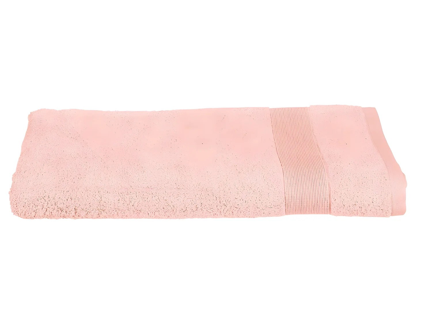 Drap de bain en Coton Rose tissu éponge 100 x 150 cm