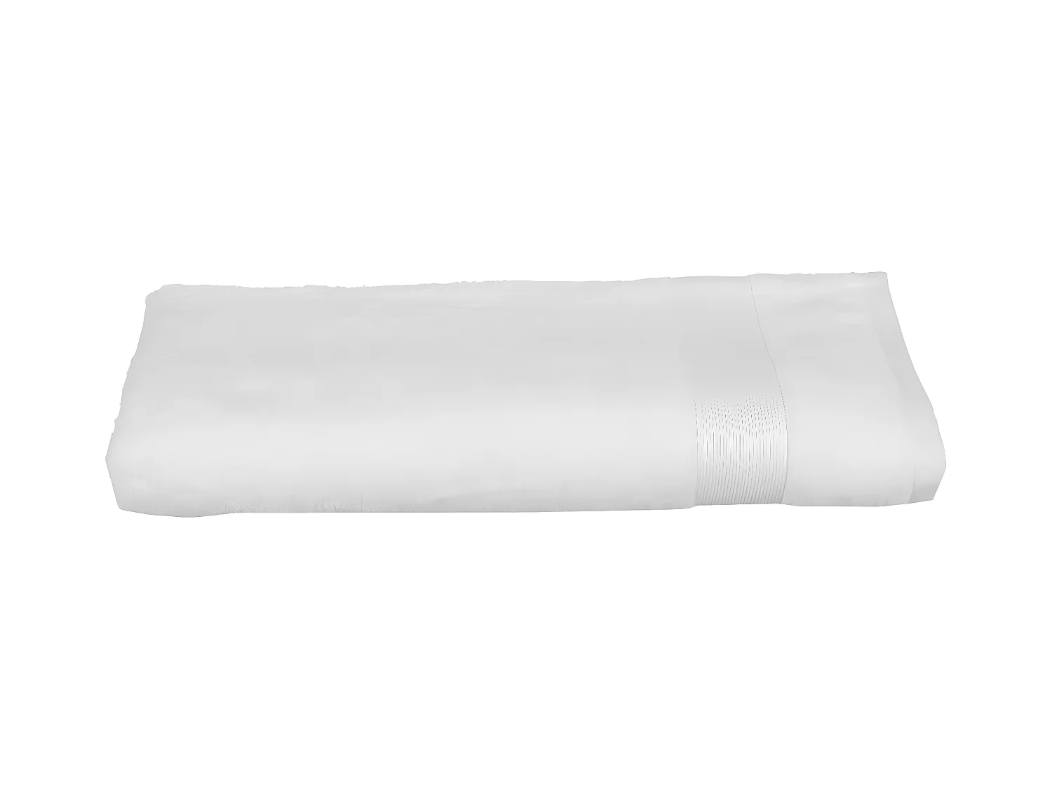 Drap de bain en Coton Blanc tissu éponge 100 x 150 cm
