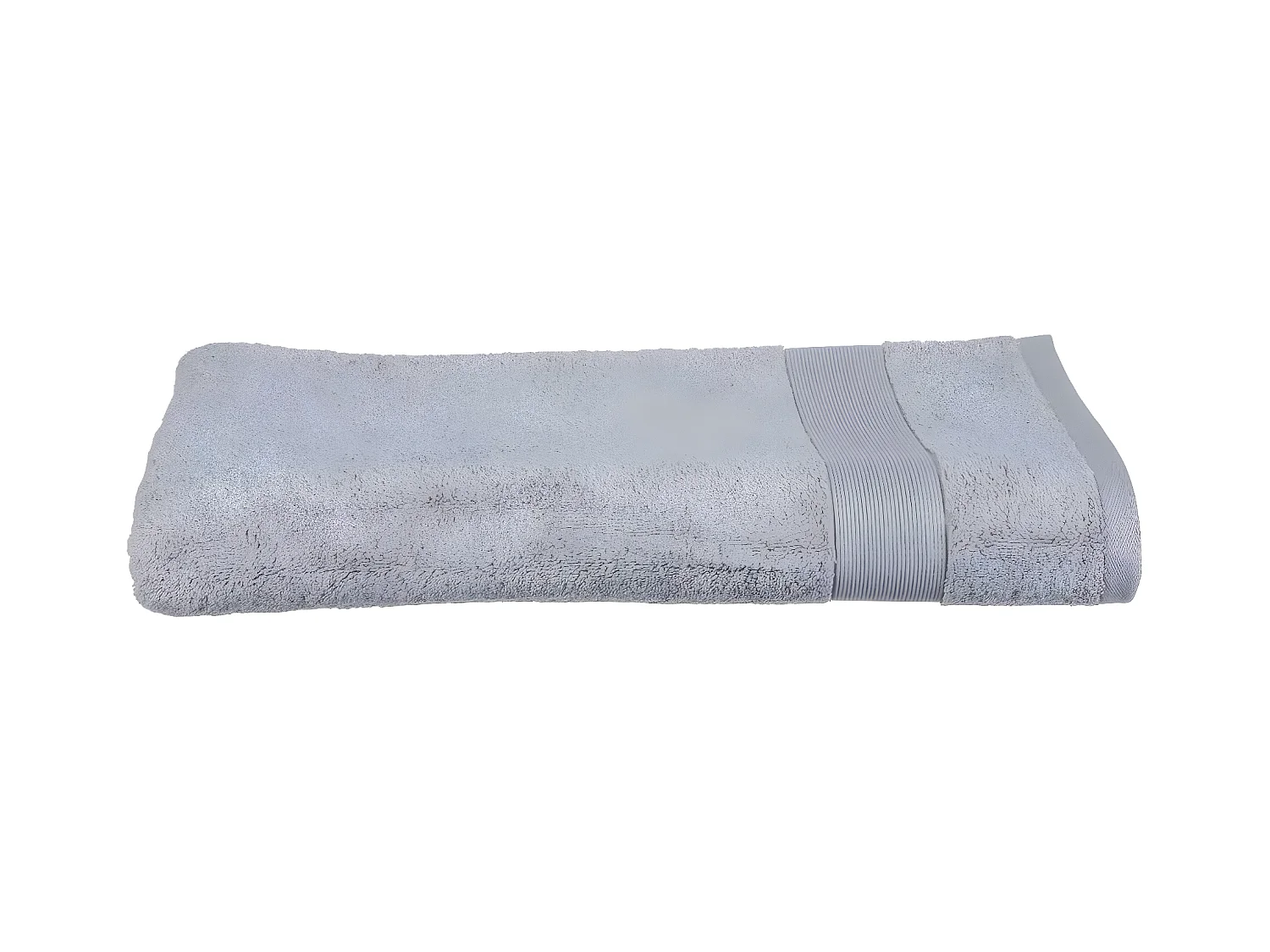 Drap de bain en Coton Taupe tissu éponge 100 x 150 cm