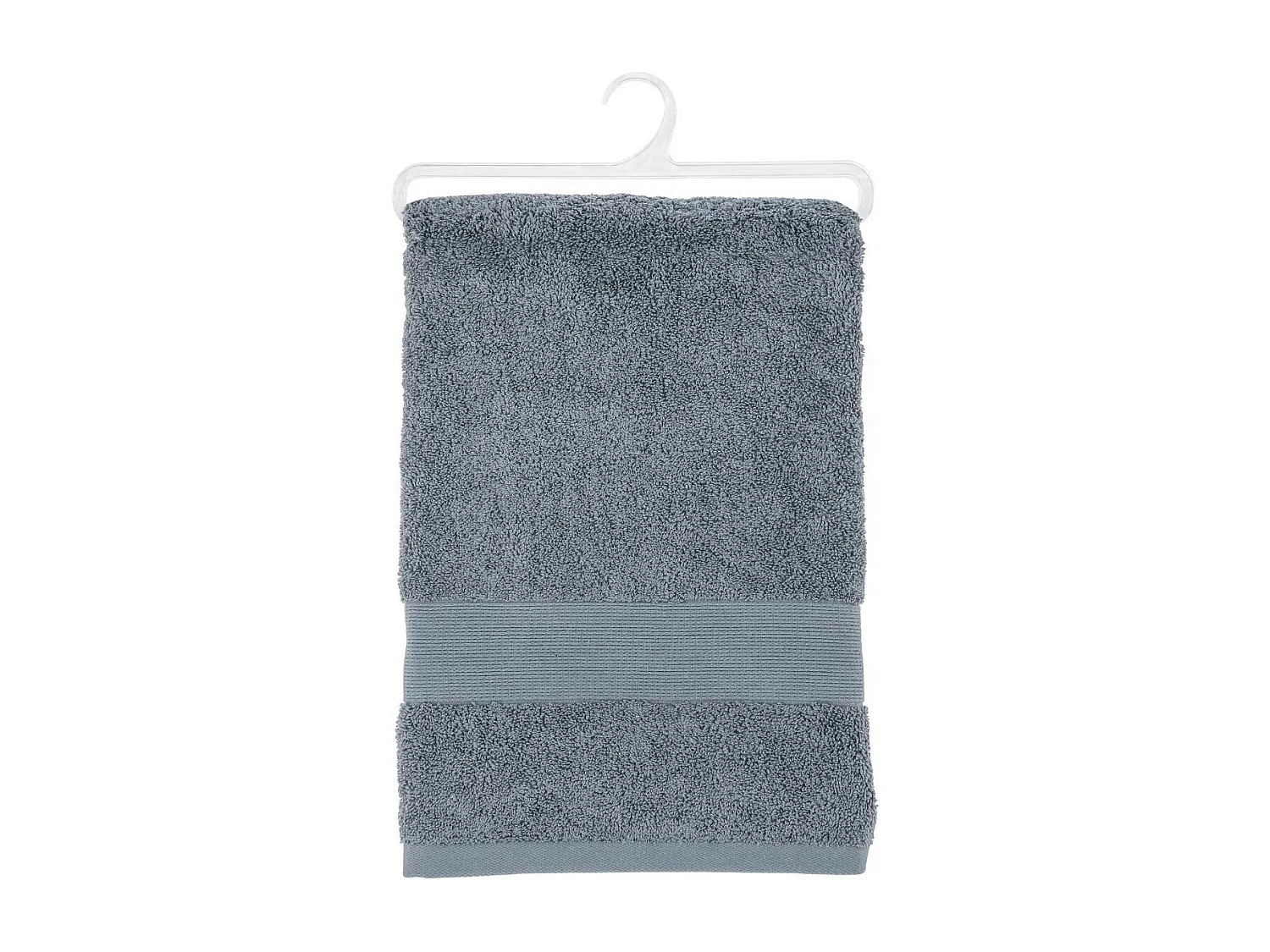 Drap de bain en Coton Gris foncé tissu éponge 100 x 150 cm