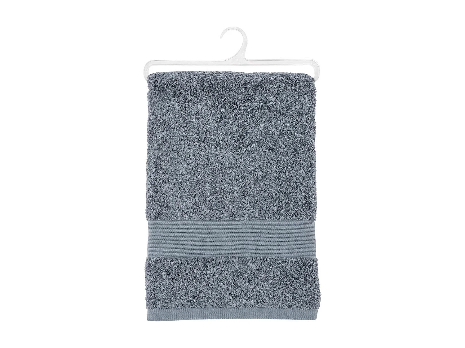 Drap de bain en Coton Gris foncé tissu éponge 100 x 150 cm