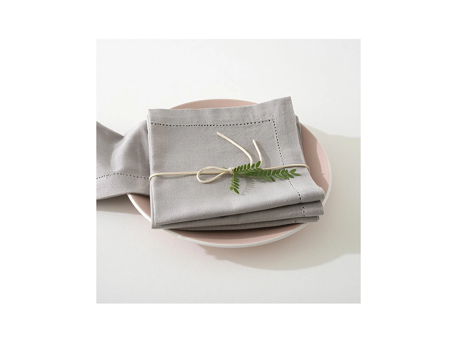 Servilletas Atmosphera Gris (40 x 40 cm)