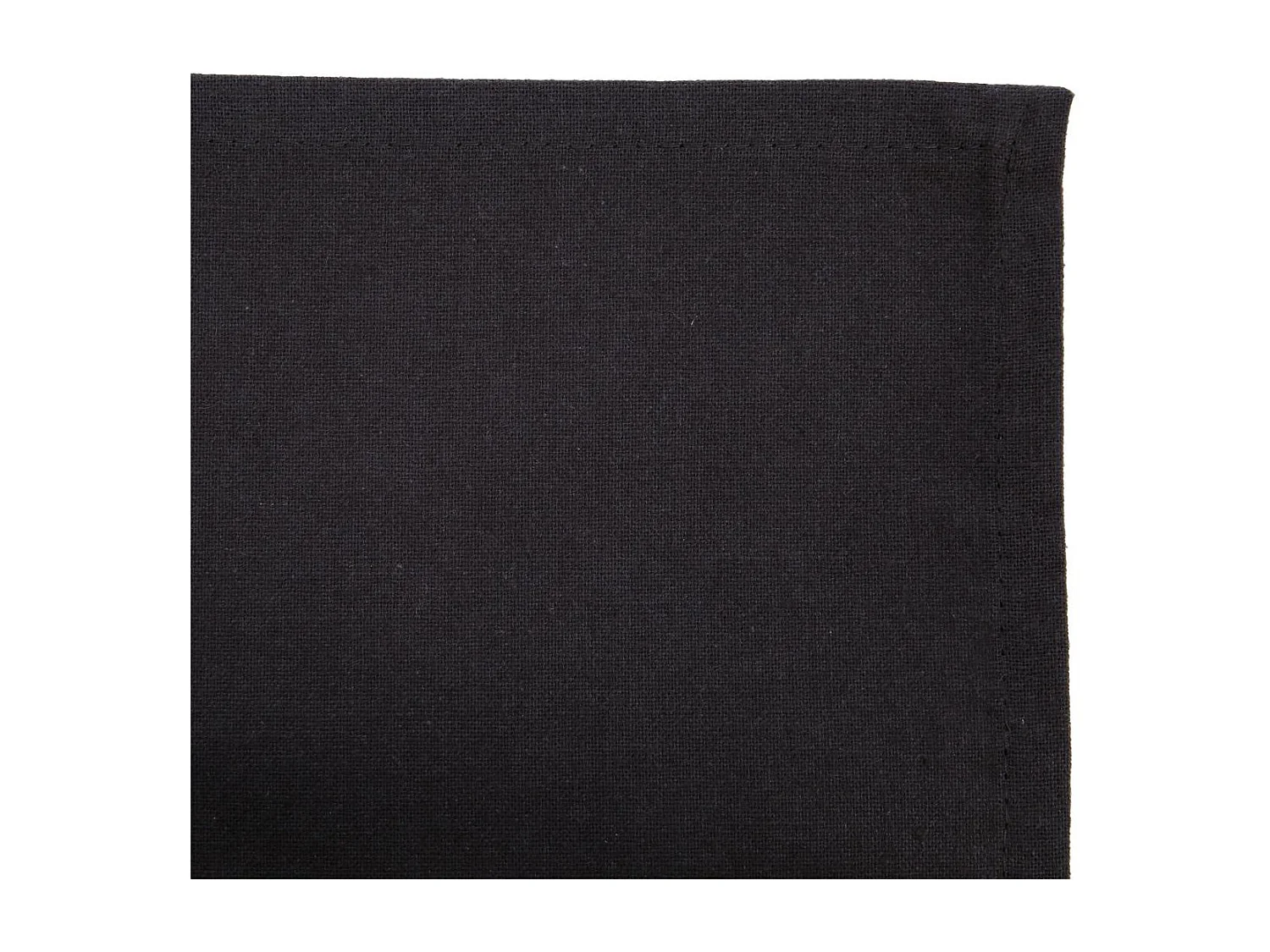 Lot de 4 Serviettes de table en Coton Gris foncé  40 x 40 cm