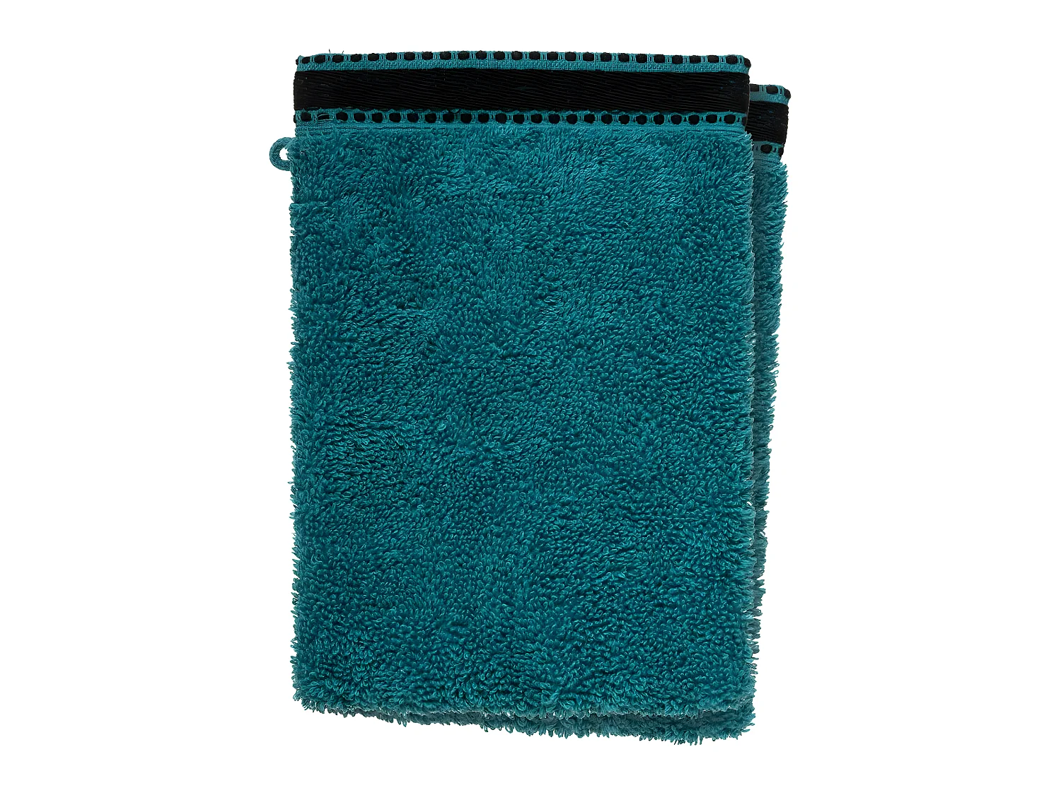 Lot de 2 Gants de toilette en Coton Canard tissu éponge 15 x 21 cm