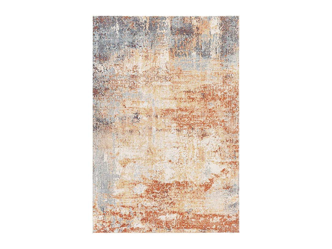 Tapis d'Extérieur/Intérieur - Rouge/Bleu - 120x170cm - SAMIRA