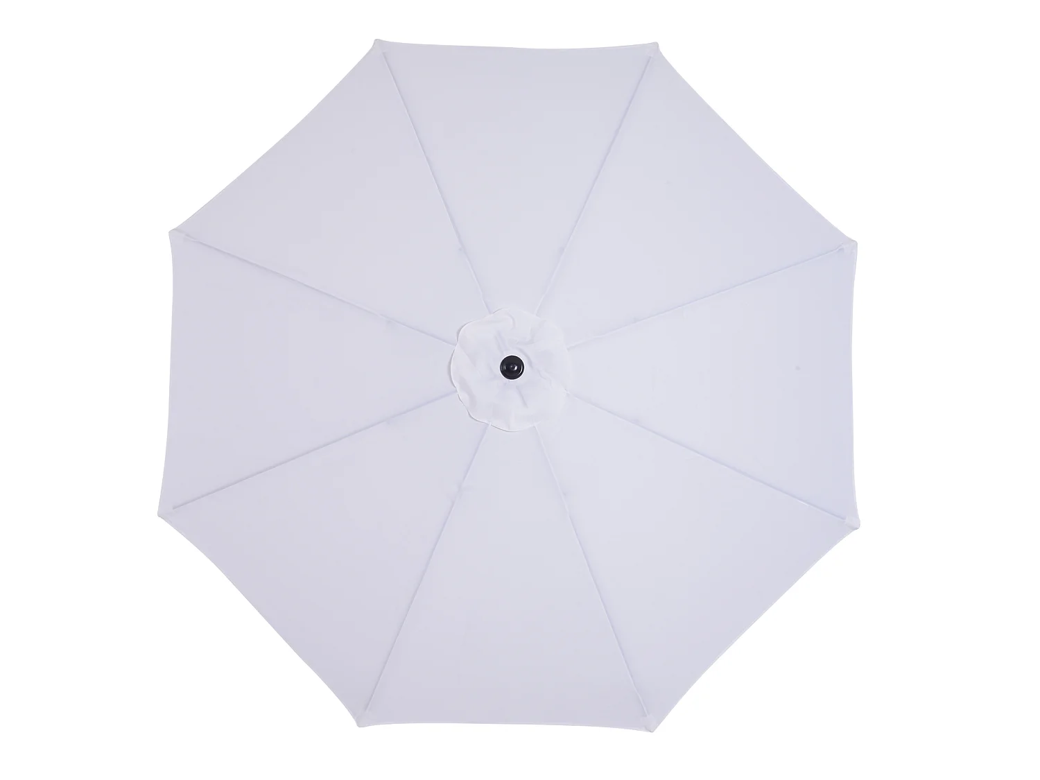 Sombrilla de jardín blanco 292x292x250 cm Outsunny