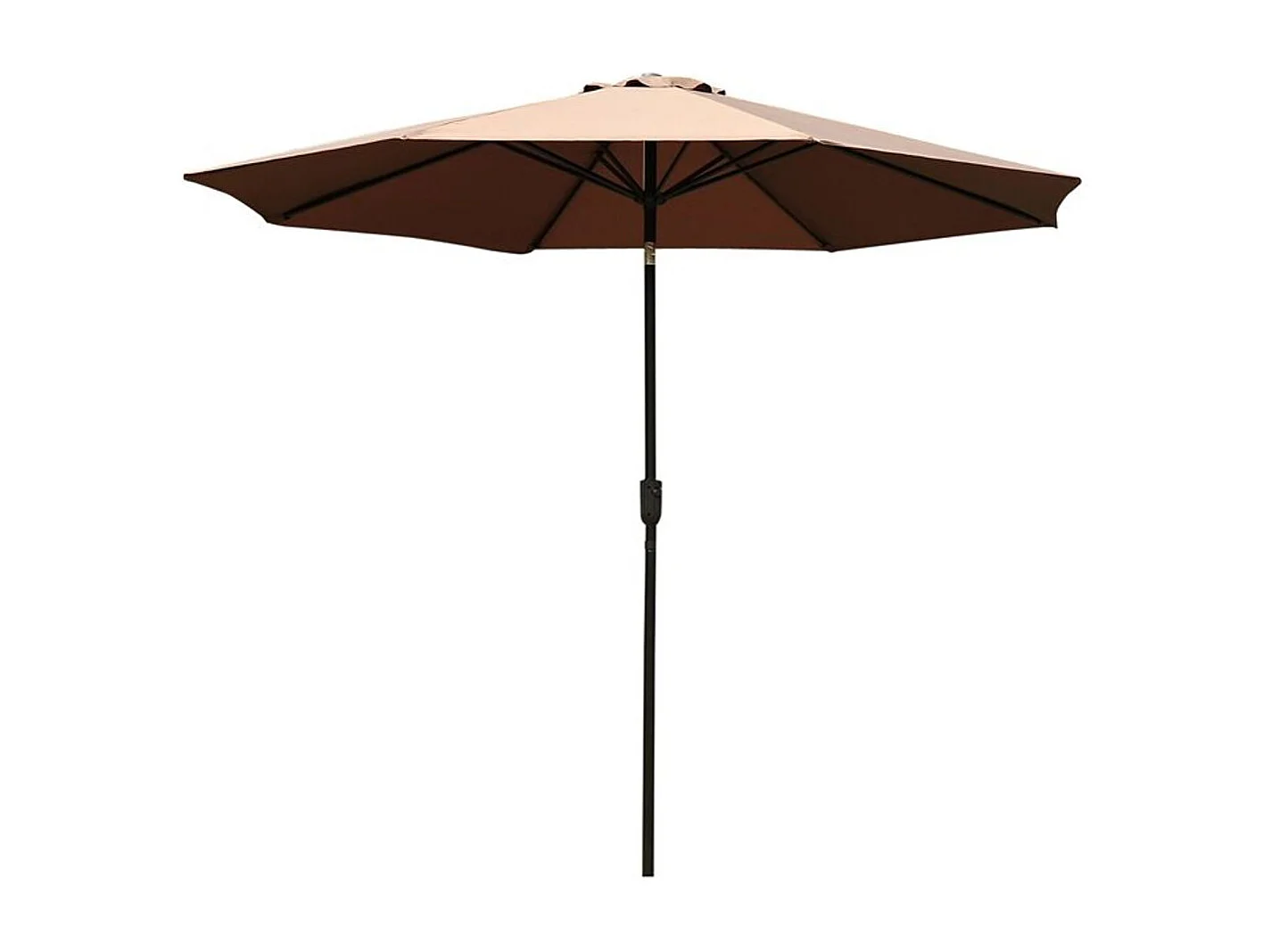 Sombrilla de jardín café 295x295x250 cm Outsunny