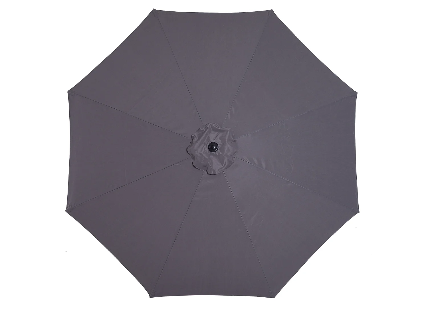 Sombrilla de jardín gris oscuro 295x295x250 cm Outsunny