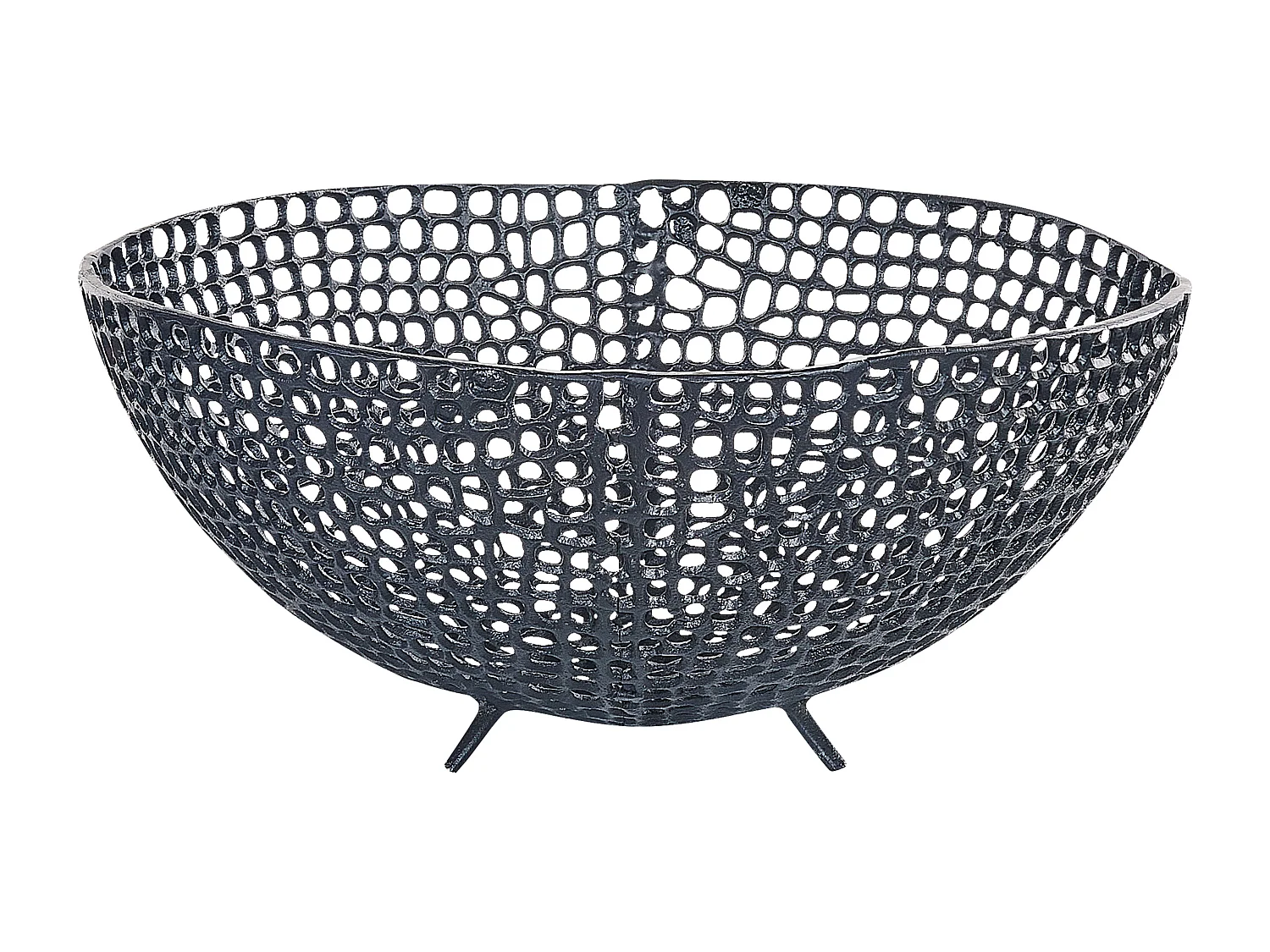 Lot de 2 bols décoratifs KRUKUT Métal Noir