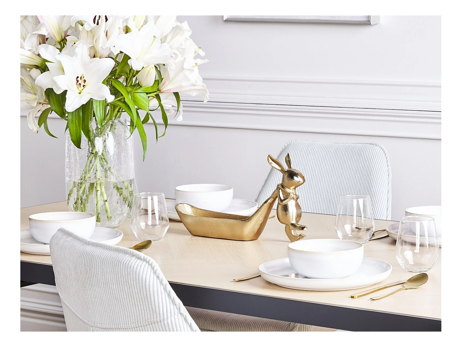 Decoratieve schaal PROGO Metaal Goud