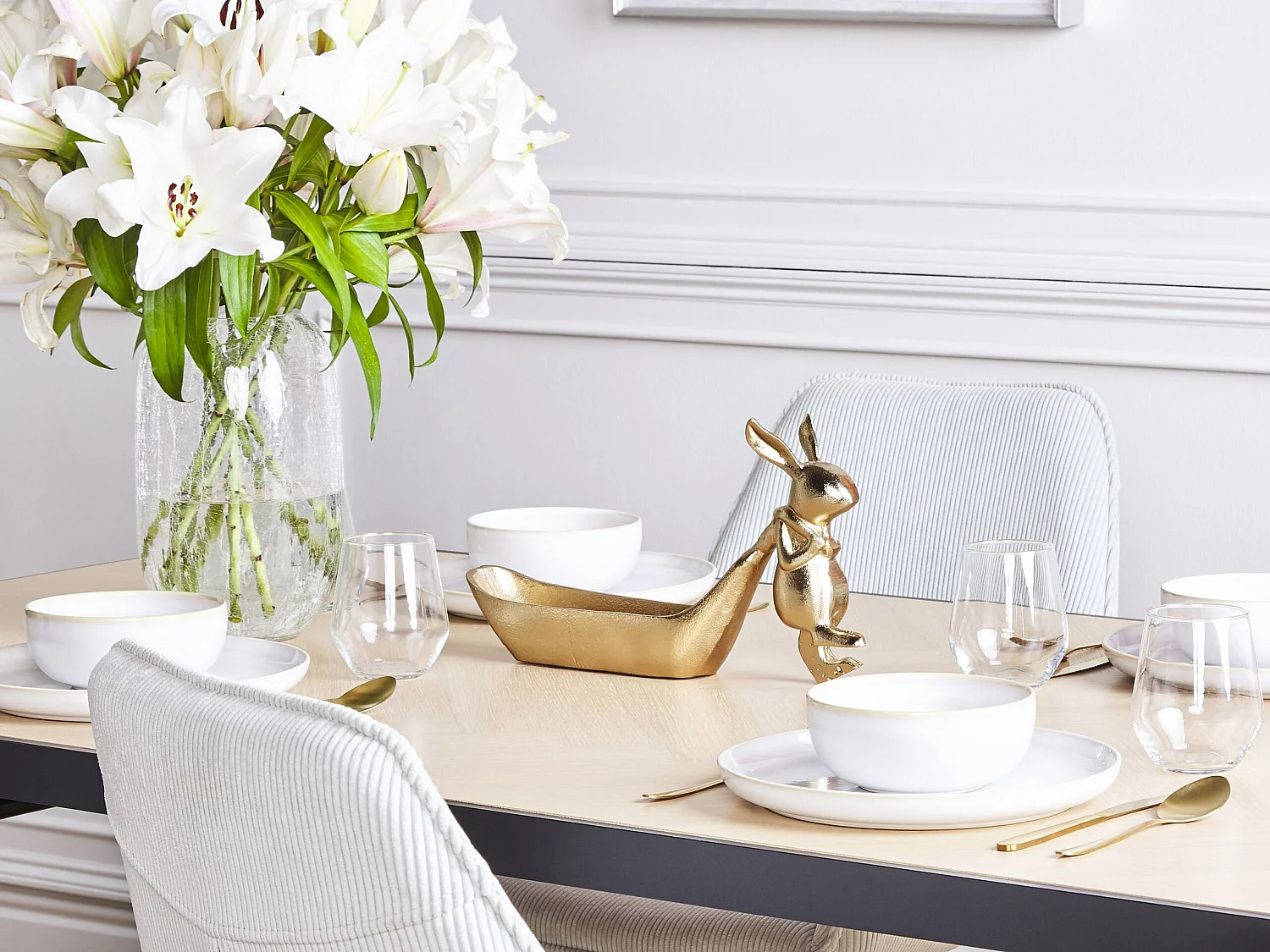 Decoratieve schaal PROGO Metaal Goud