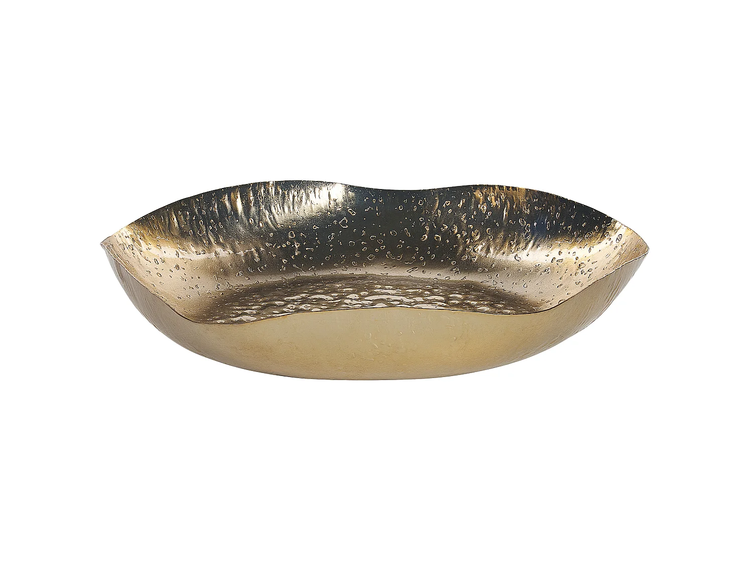 Dekoschale 3er Set Eisen gold rund Wohnaccessoires Modern Glamourös Ujung