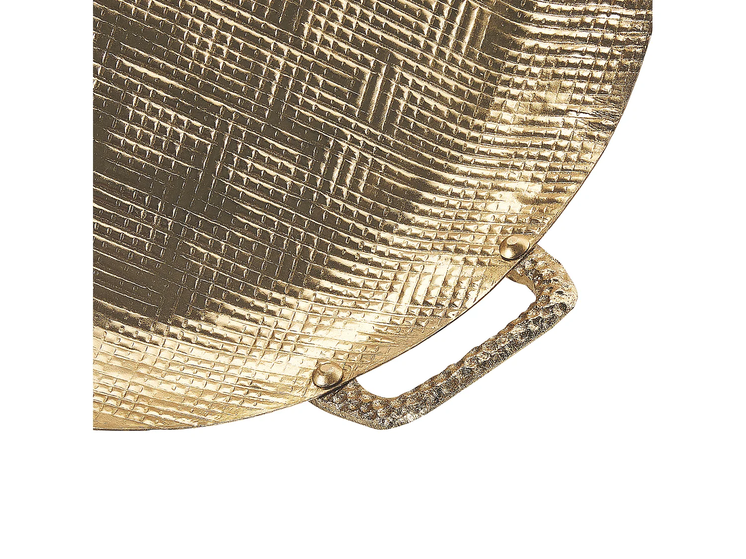 Conjunto de 3 despesa bolsos DEORIA Metal Dourado