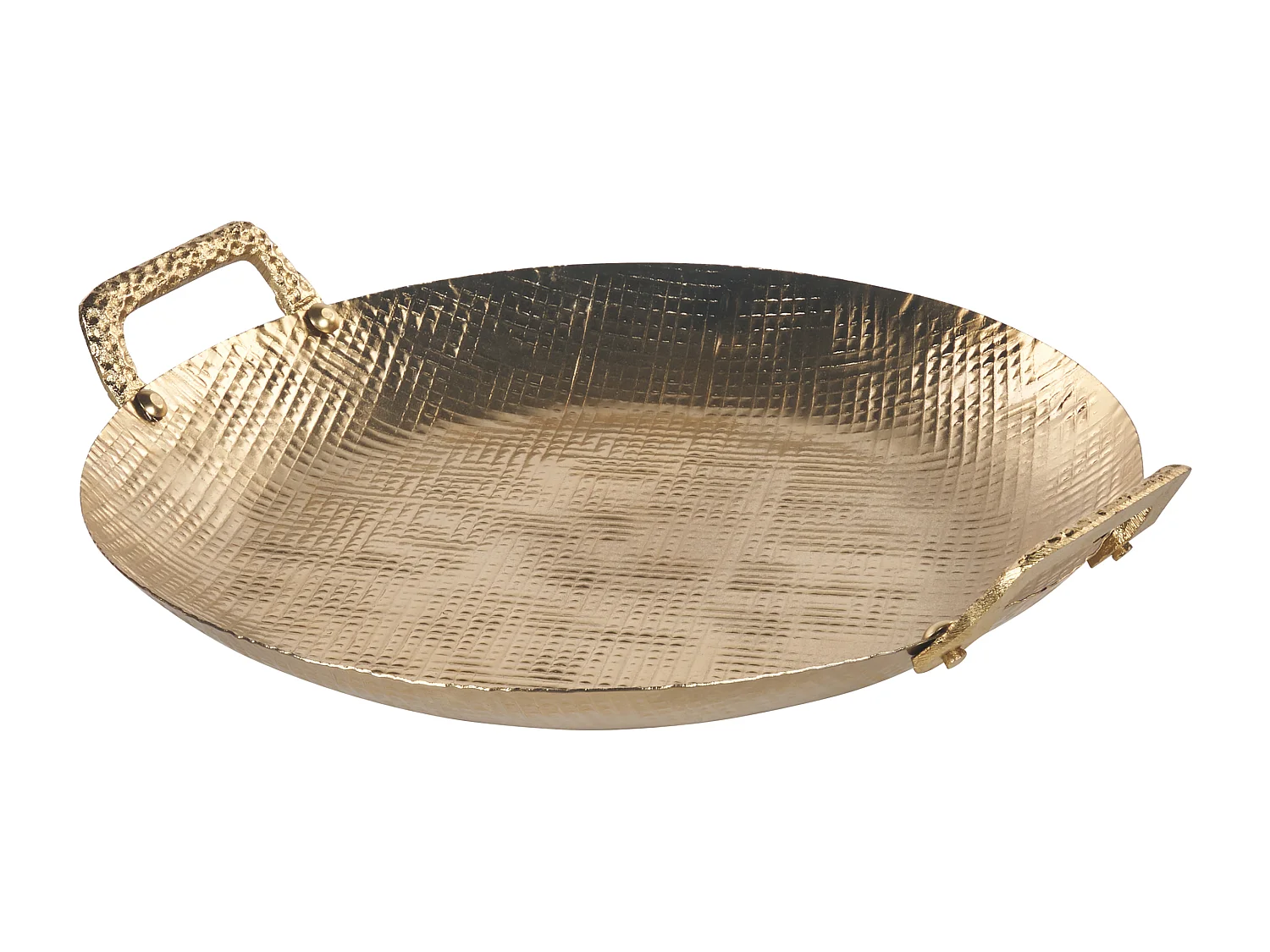 Dekoschale 3er Set Eisen gold rund Wohnaccessoires Modern Glamourös Deoria