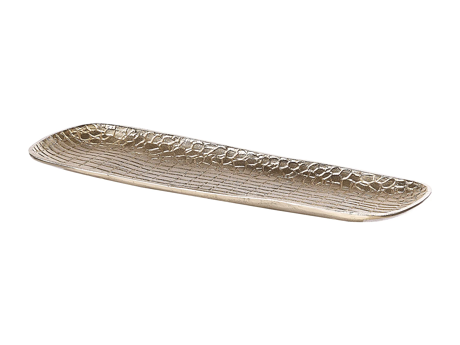 Zestaw 2 pater dekoracyjnych BRANTAS Metal Złoty