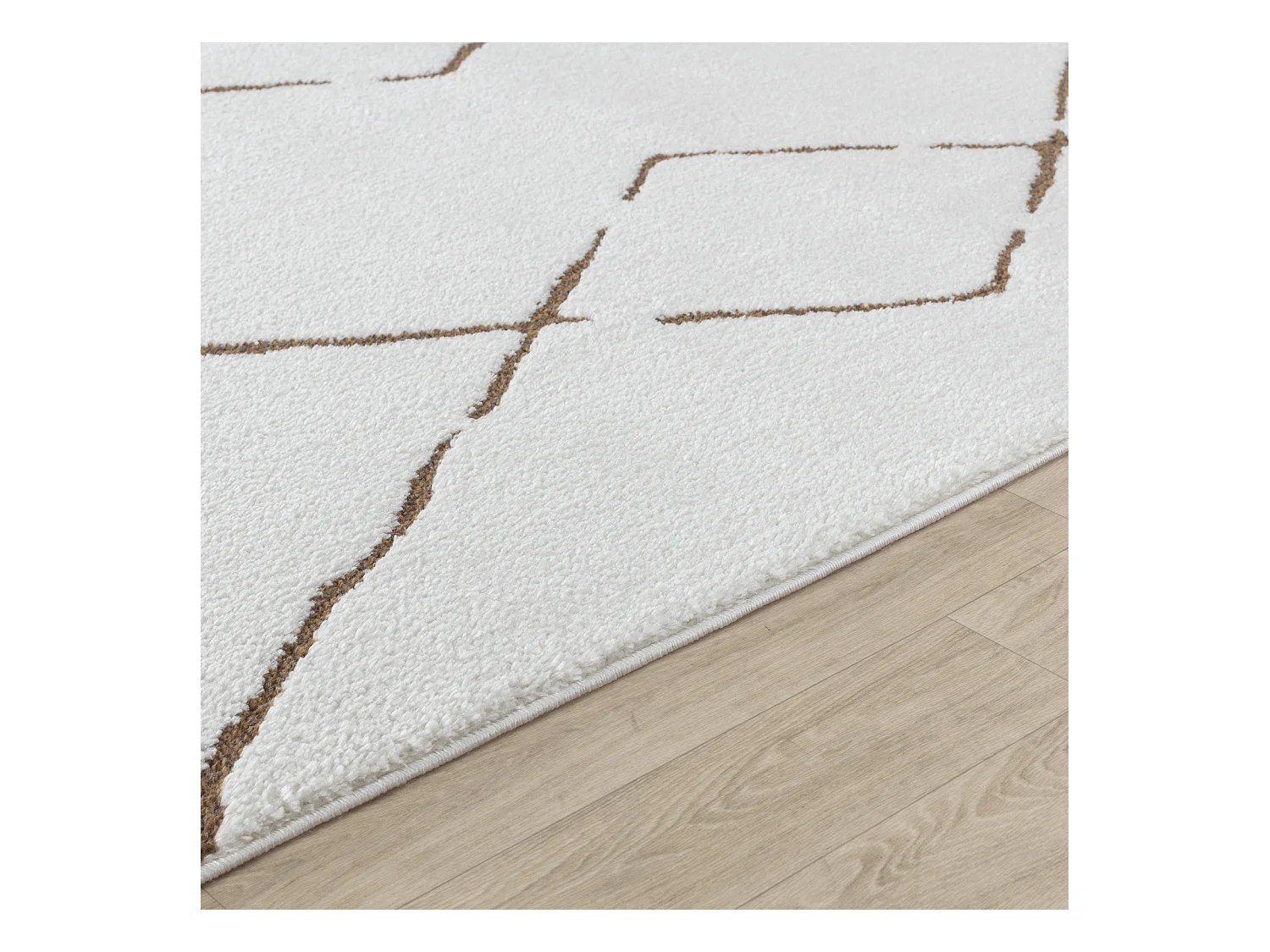 Berber Etnisch Tapijt - Ivoor/Terracotta - 160x213cm - HANNAH