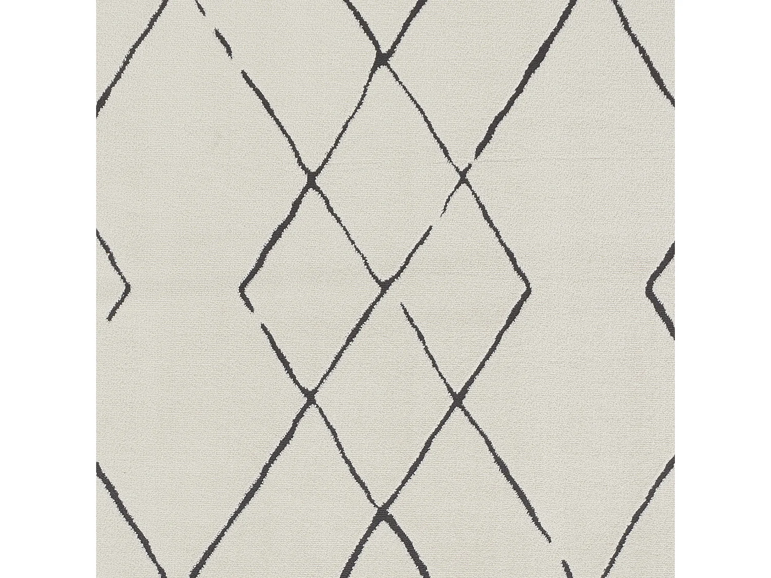 Berber Etnisch Tapijt - Ivoor/Zwart - 200x275cm - HANNAH