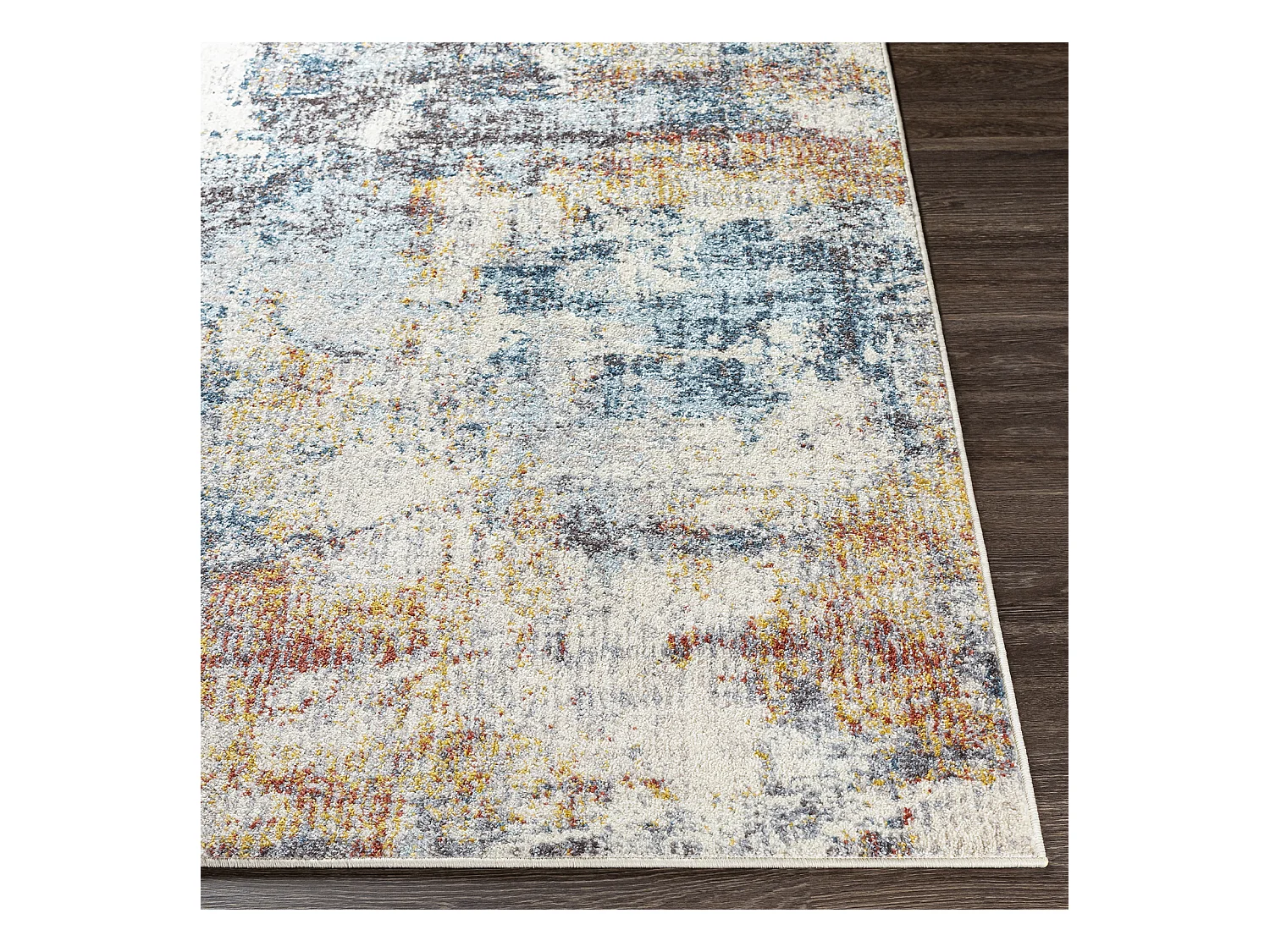 Modern Abstract Tapijt - Meerkleurig/Blauw - 160x213cm - VALERIE