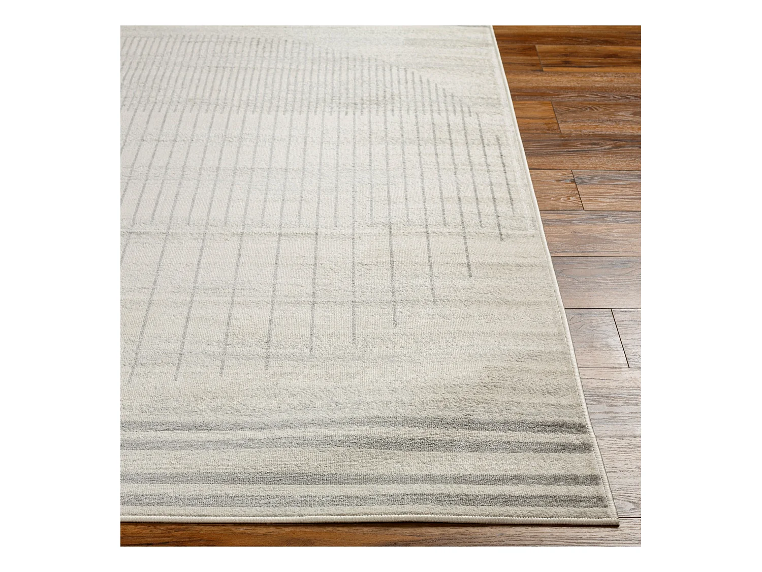 Modern Scandinavisch Tapijt - Ivoor/Grijs - 200x275cm - ENSO