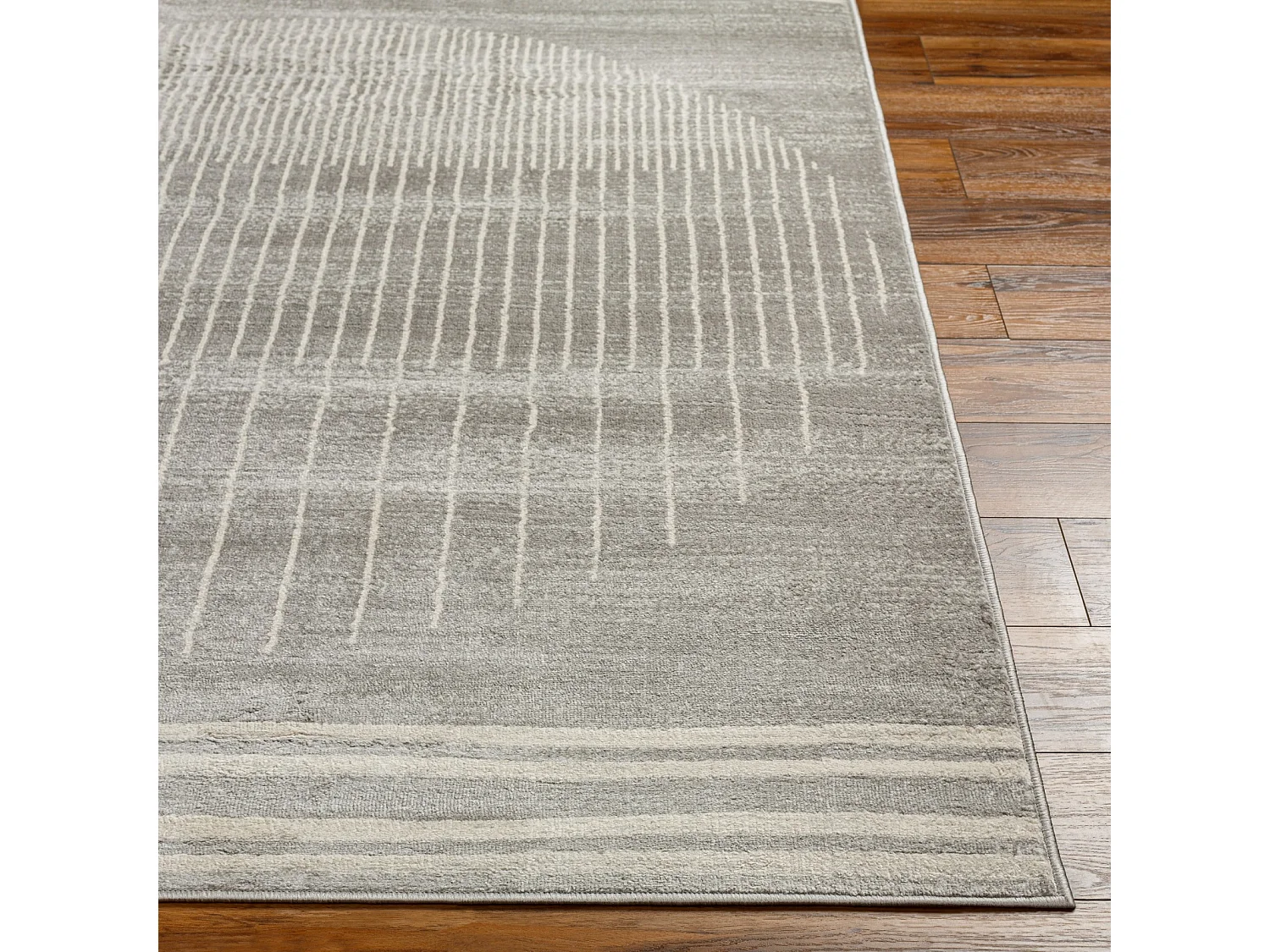 Tapis Scandinave Moderne - Gris/Beige - 200x275cm - ENSO