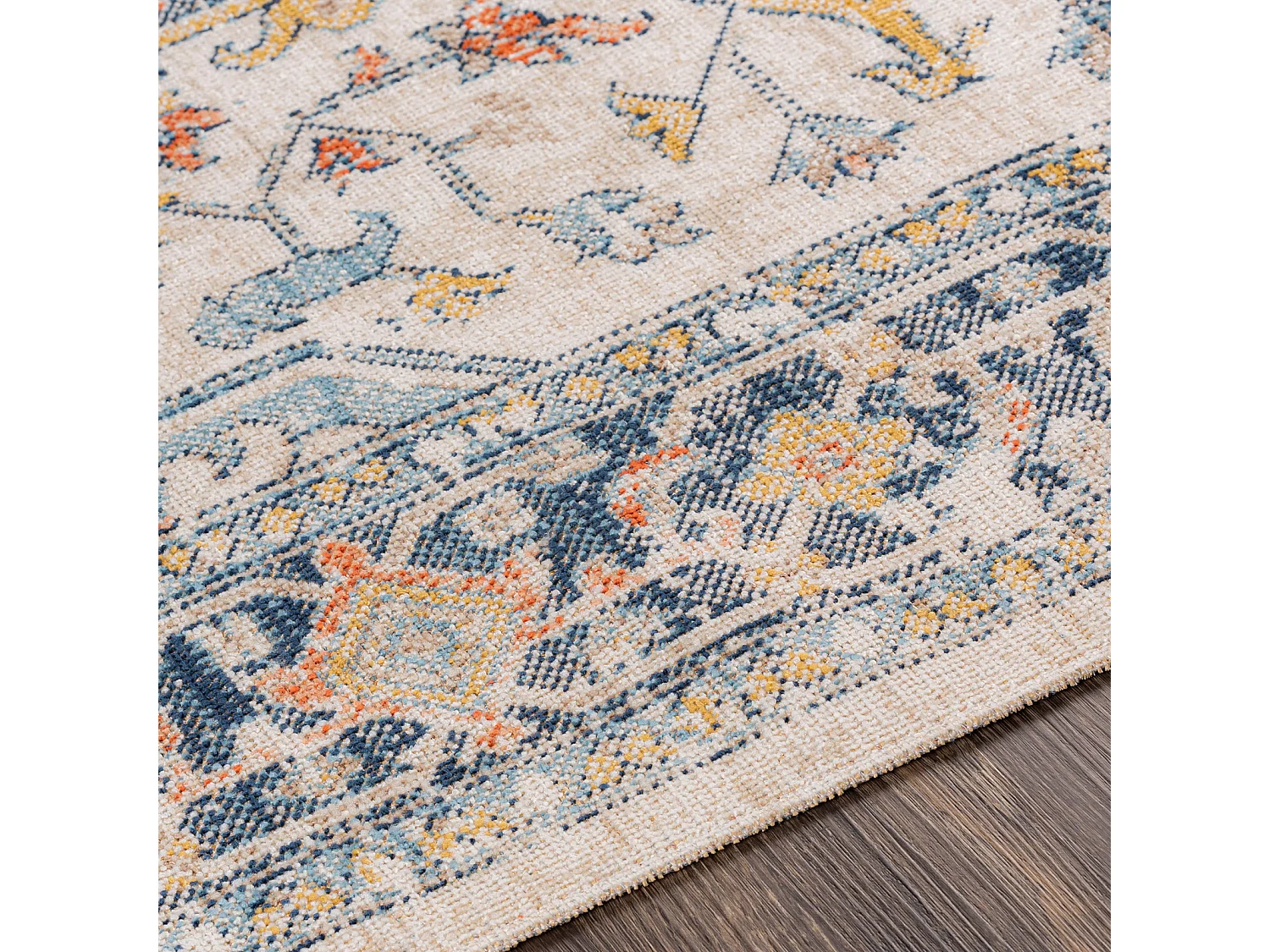 In-/Outdoor-Teppich - Blau/Beige - 200x275cm - SELMA