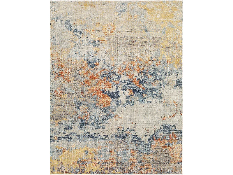 Tappeto Esterno/Interno - Giallo/Blu - 160x213cm - MONA