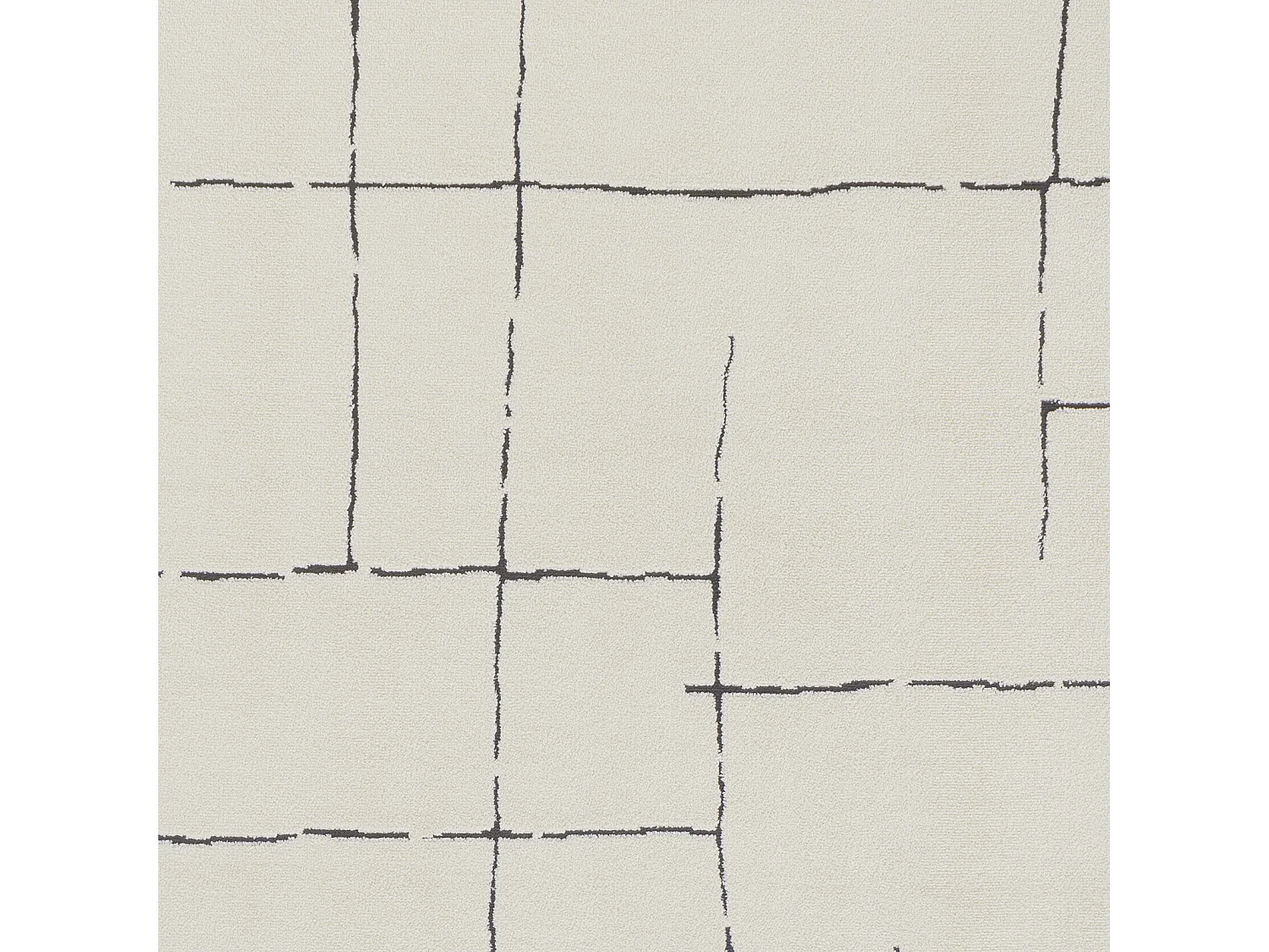 Moderner Skandinavischer Teppich - Elfenbein/Grau - 200x275cm - AVA