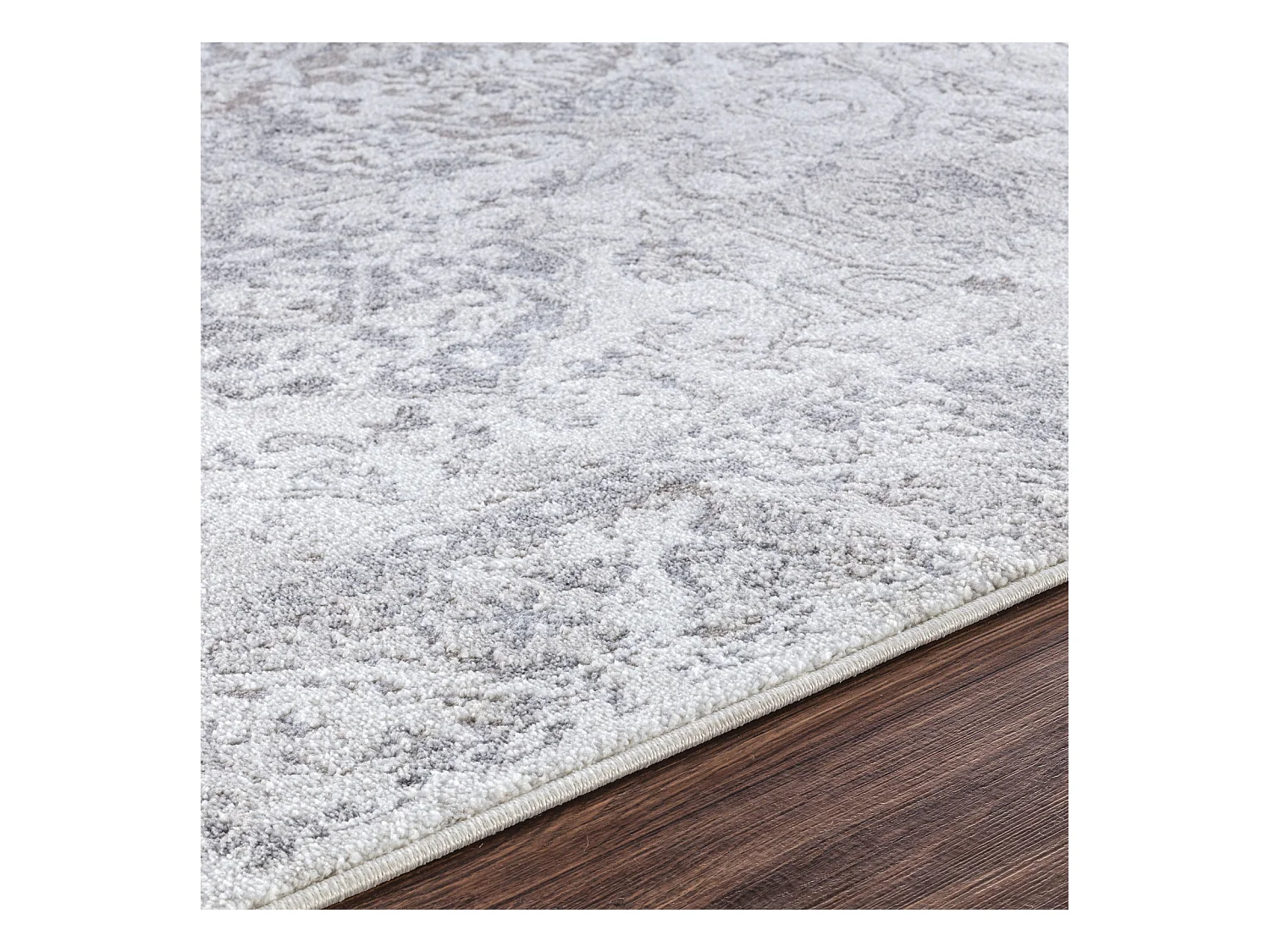 Tapis Vintage Oriental - Blanc/Gris - 120x170cm - FATIMA