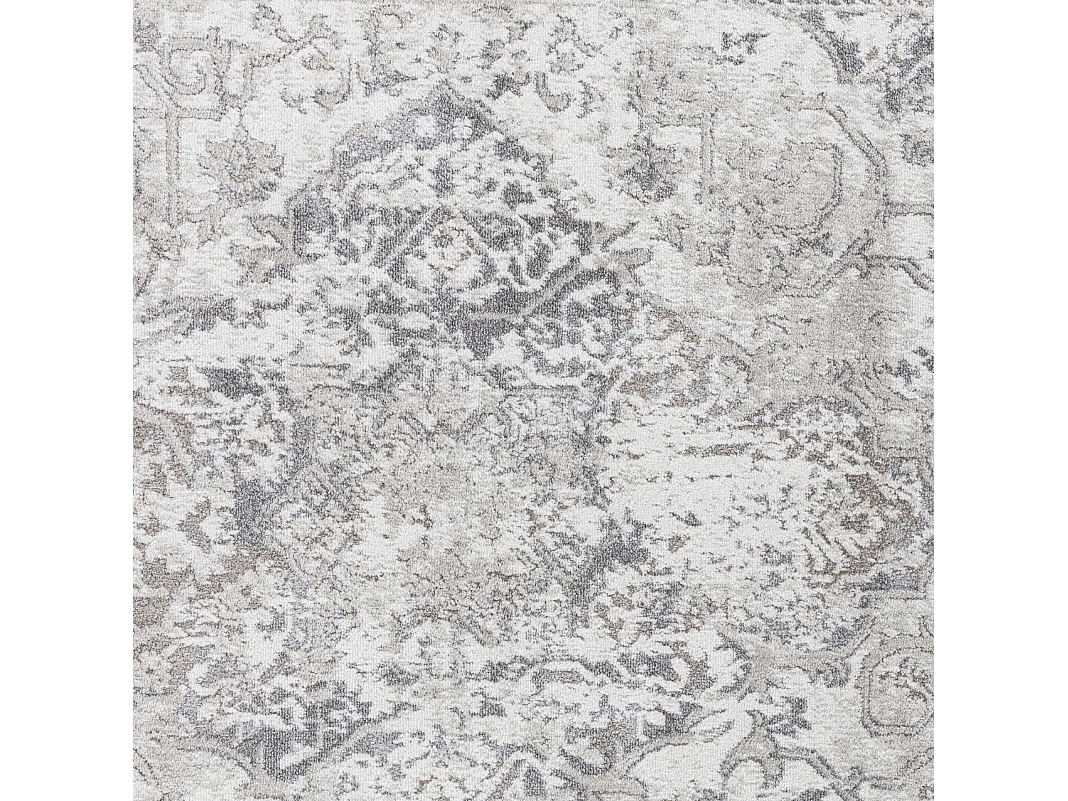 Tapis Vintage Oriental - Blanc/Gris - 120x170cm - FATIMA
