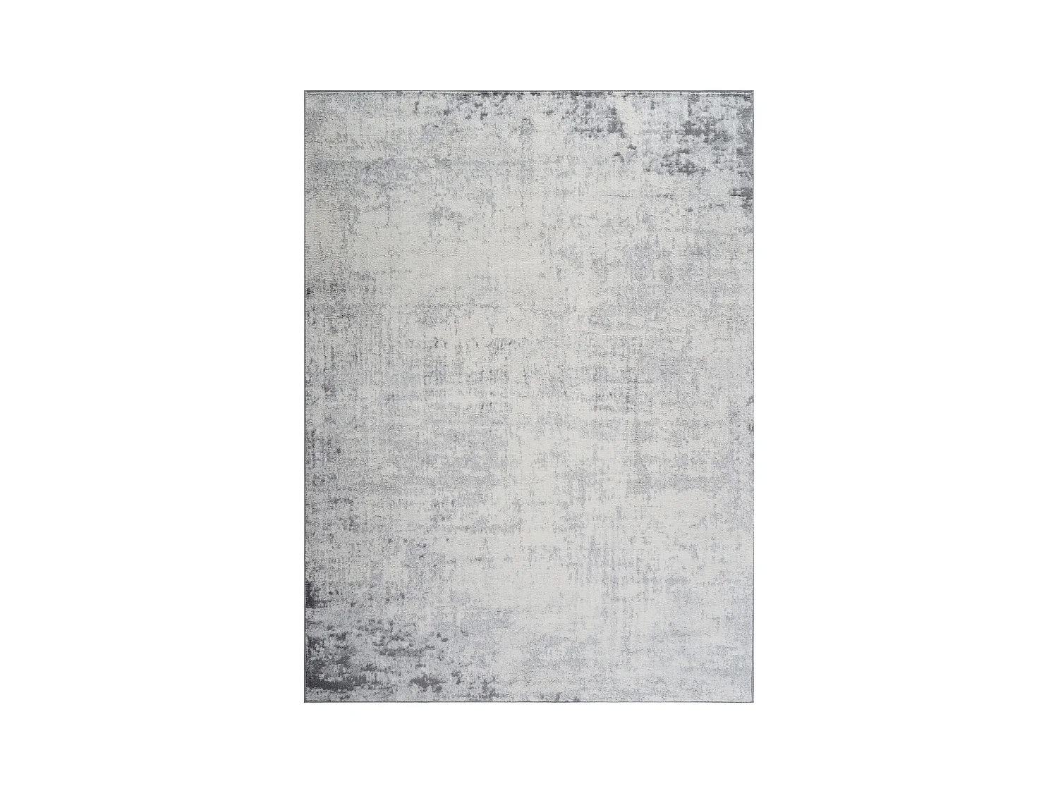 Modern Abstract Tapijt - Wit/Grijs - 120x170cm - ALIX