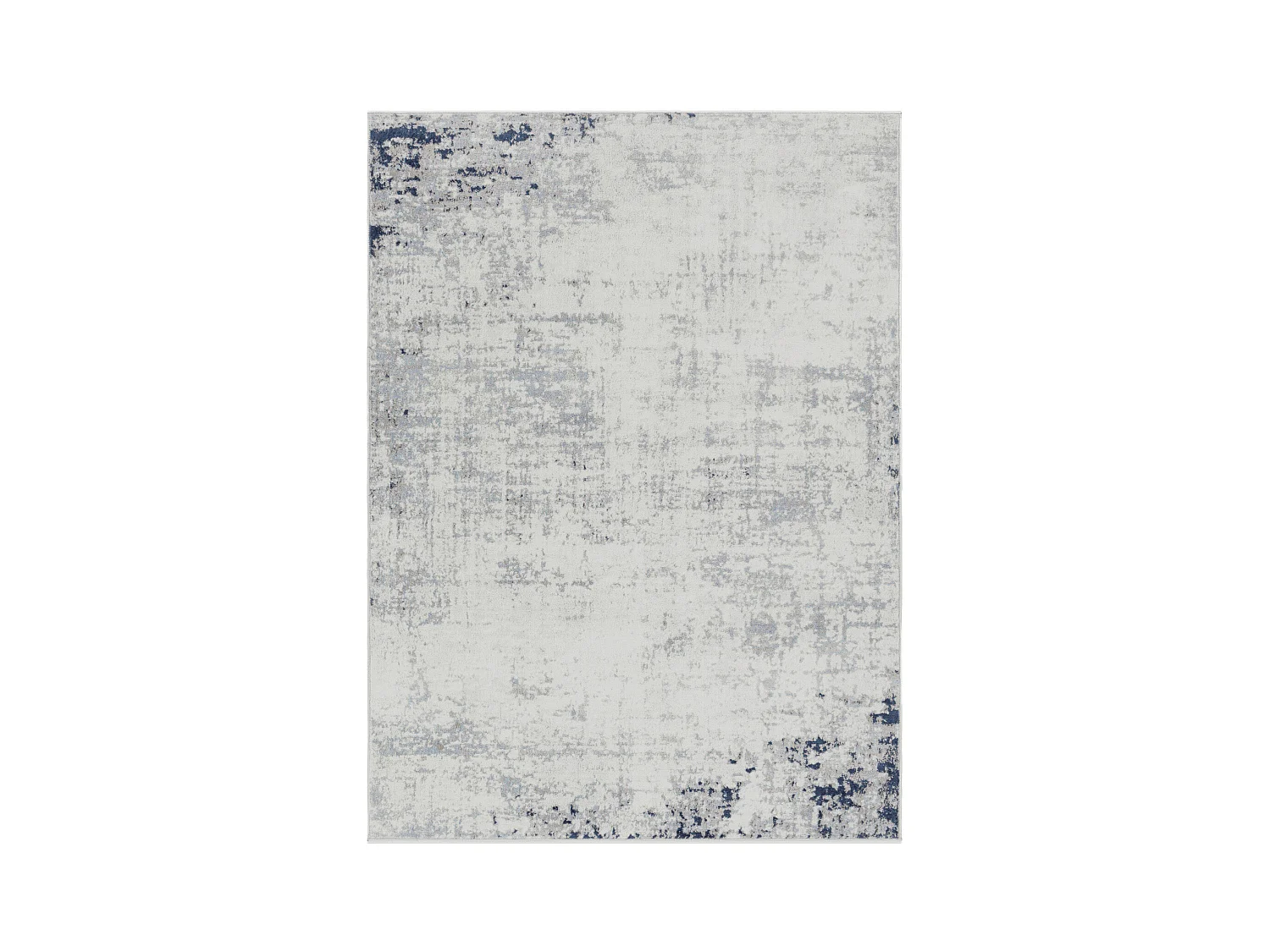 Modern Abstract Tapijt - Grijs/Blauw - 160x215cm - ALIX