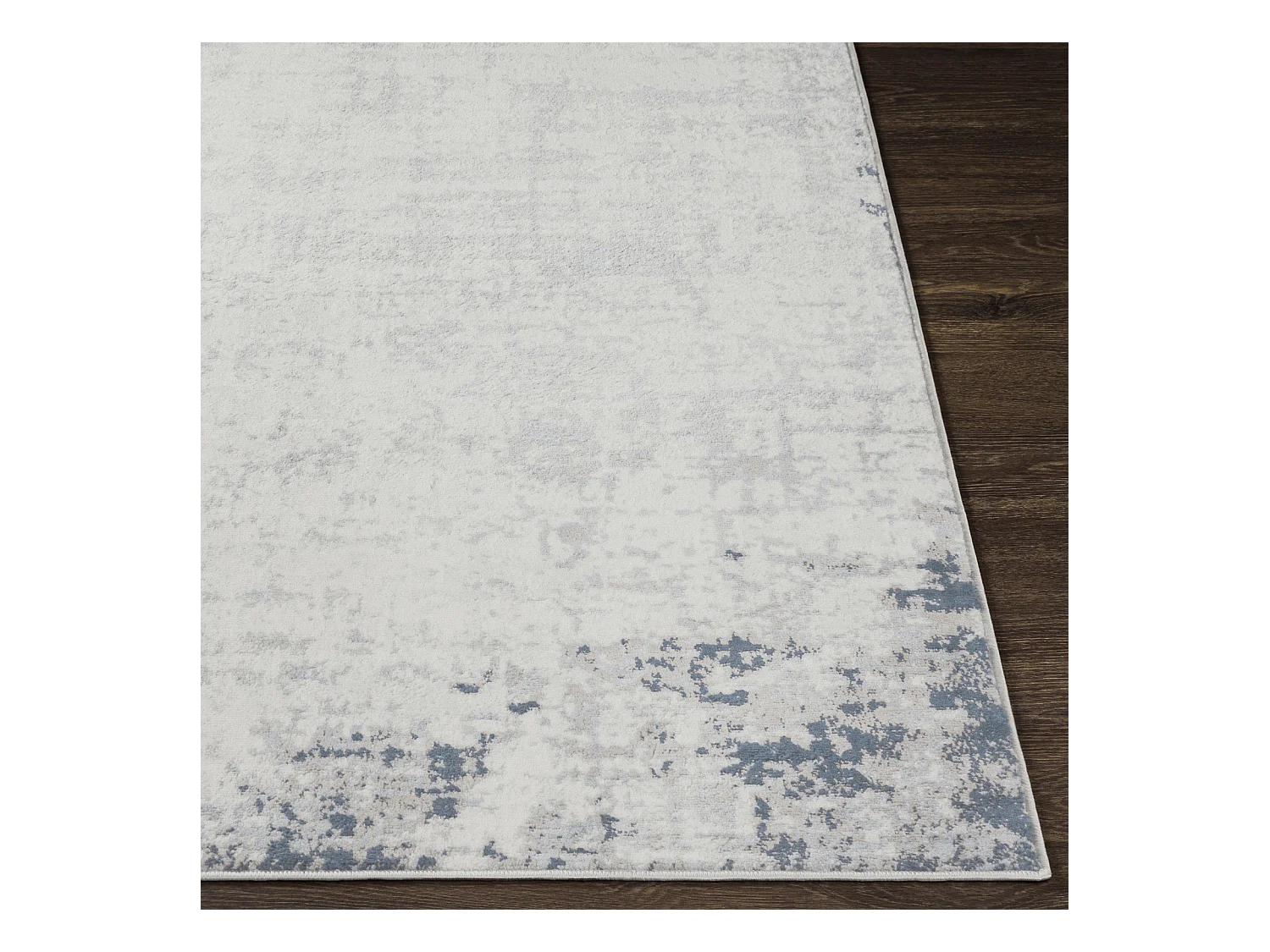 Modern Abstract Tapijt - Grijs/Blauw - 160x215cm - ALIX