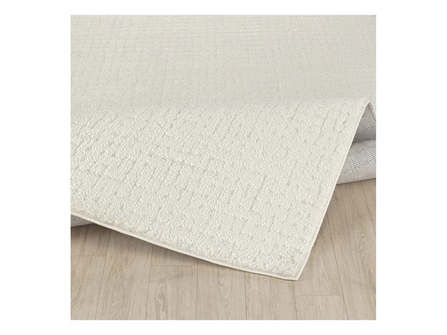 Tapis Scandinave Moderne - Ivoire - 200x275cm - AMANDINE