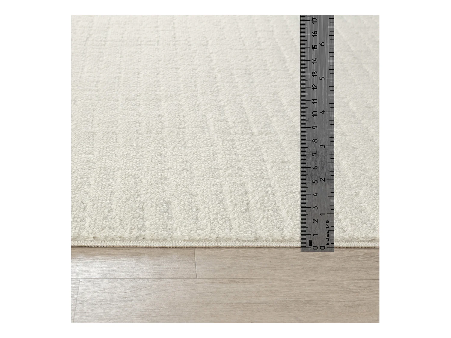 Tapis Scandinave Moderne - Ivoire - 200x275cm - AMANDINE