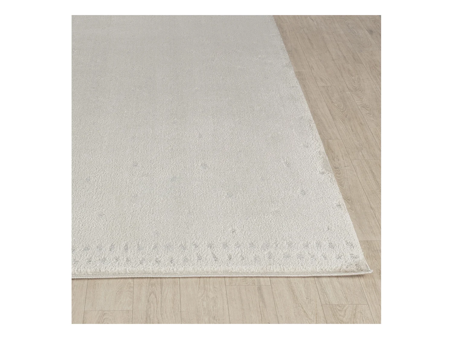 Scandinavisch Tapijt met Stippen - Ivoor - 160x213cm - HIKARI