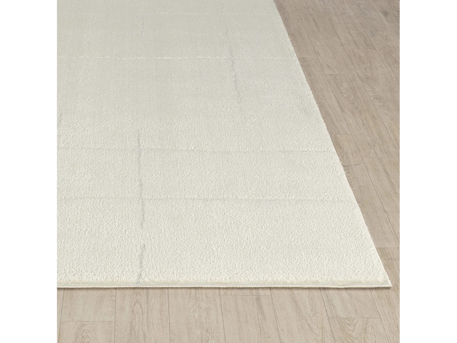 Alfombra Escandinava Moderna - Marfil - 160x213cm - AVA