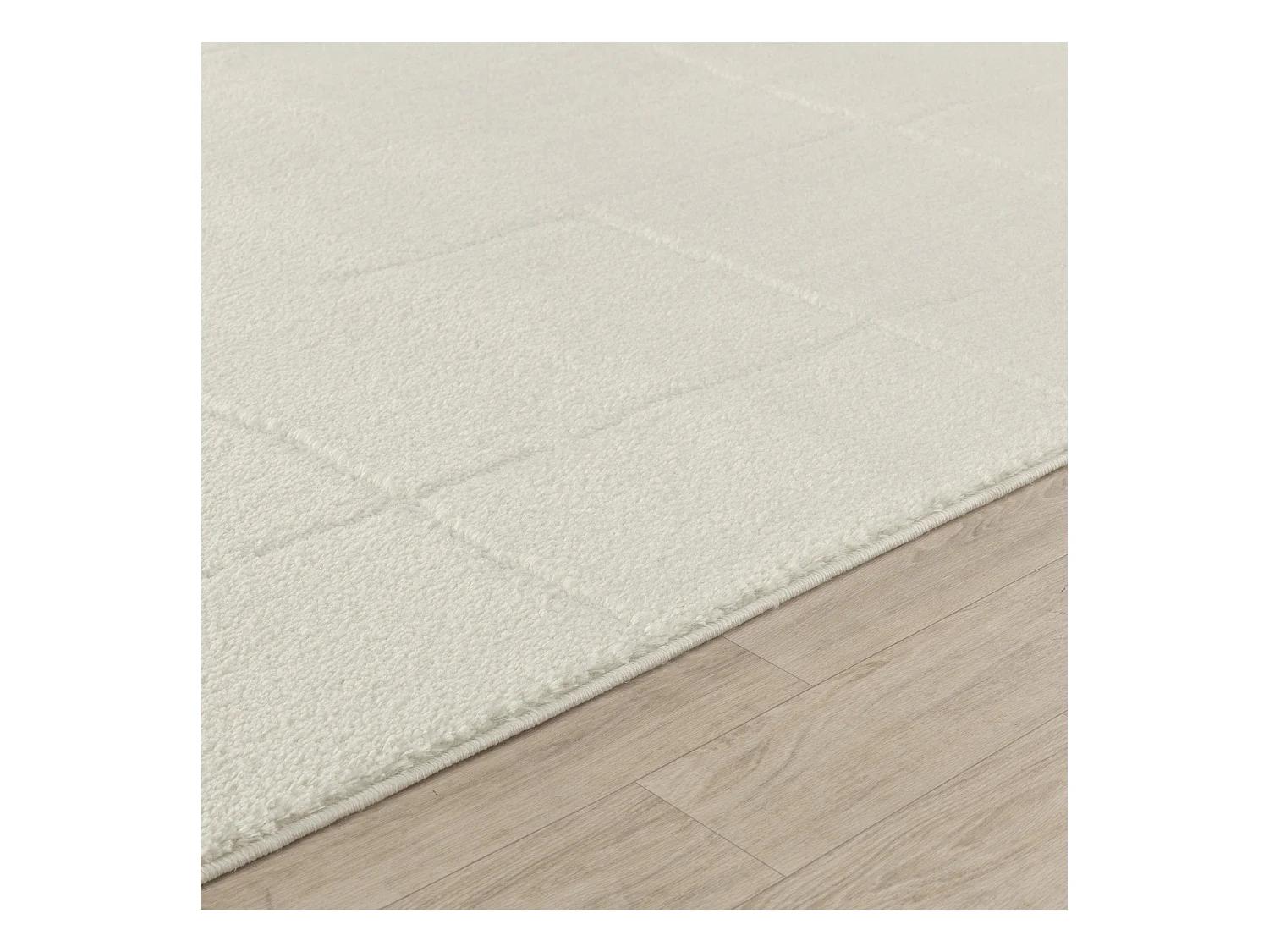 Tapis Scandinave Moderne - Ivoire - 160x213cm - AVA