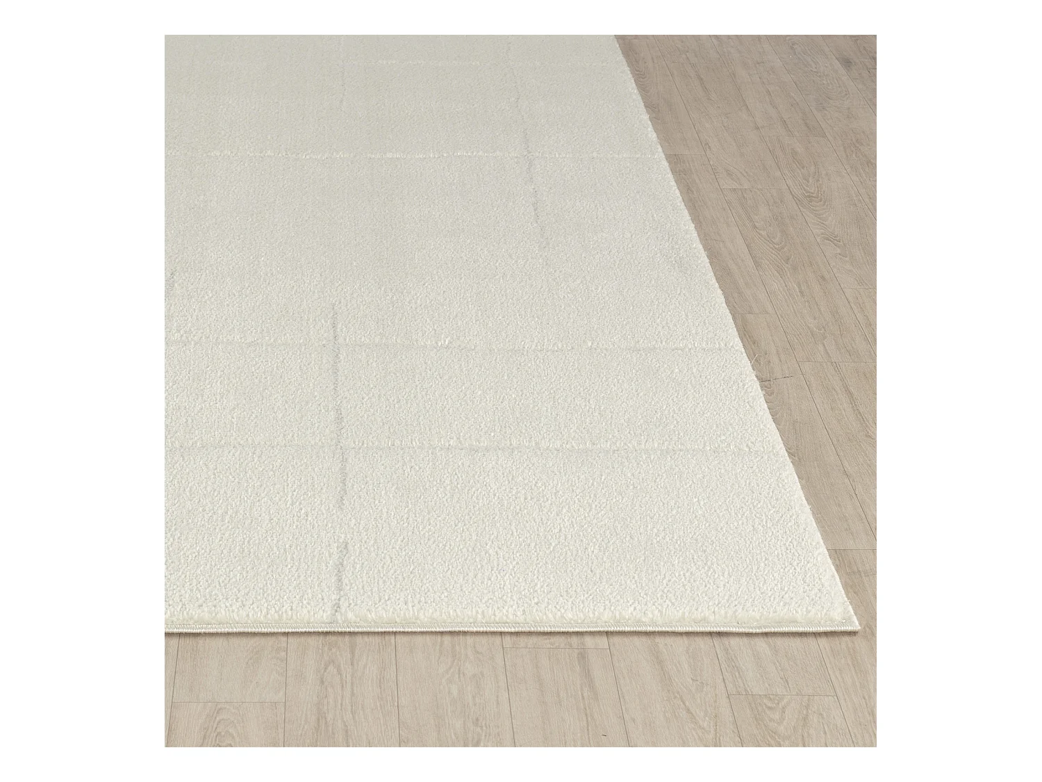 Tapis Scandinave Moderne - Ivoire - 160x213cm - AVA