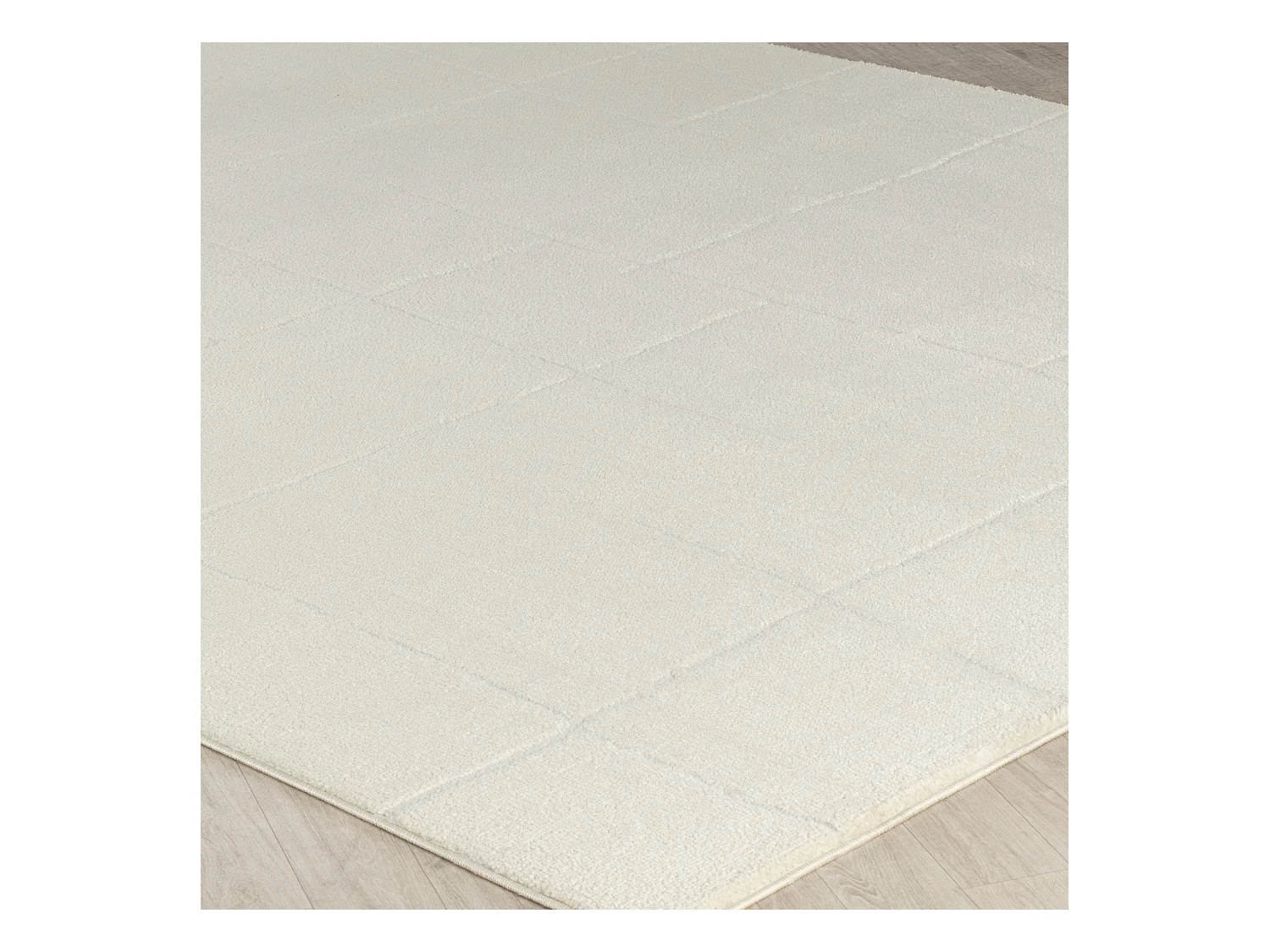 Tapis Scandinave Moderne - Ivoire - 160x213cm - AVA