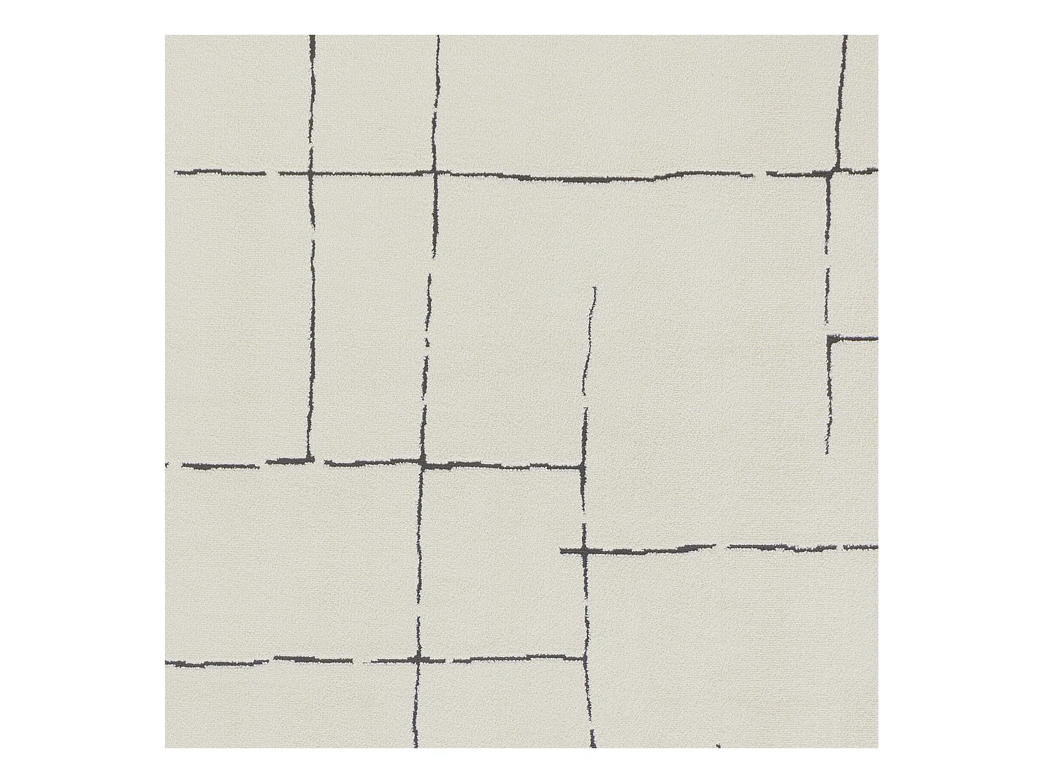 Modern Scandinavisch Tapijt - Ivoor/Grijs - 160x213cm - AVA