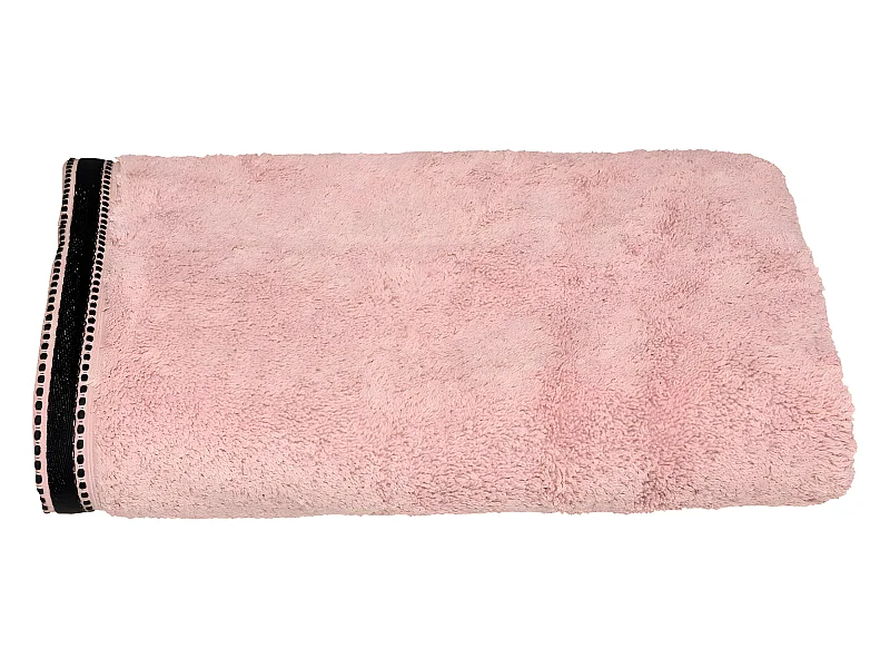 Rosa Baumwollbadetuch 70 x 130 cm Dick und Weich