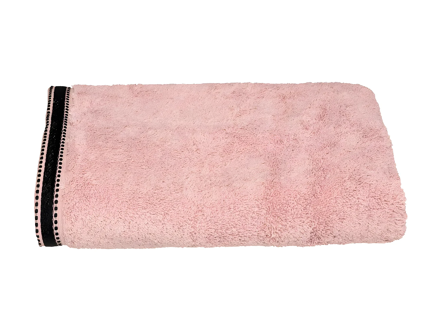 Drap de bain en Coton Rose tissu éponge 70 x 130 cm