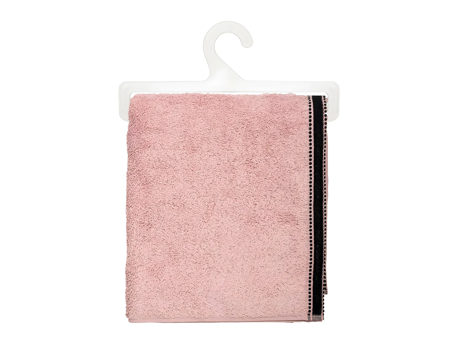 Drap de bain en Coton Rose tissu éponge 70 x 130 cm