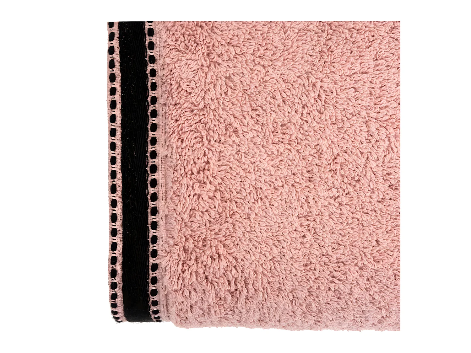 Drap de bain en Coton Rose tissu éponge 70 x 130 cm