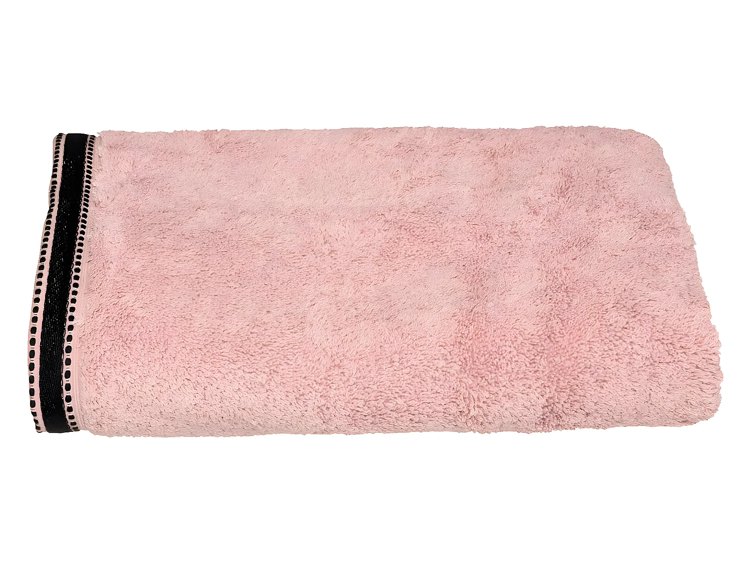 Rosa Baumwollbadetuch 70 x 130 cm Dick und Weich