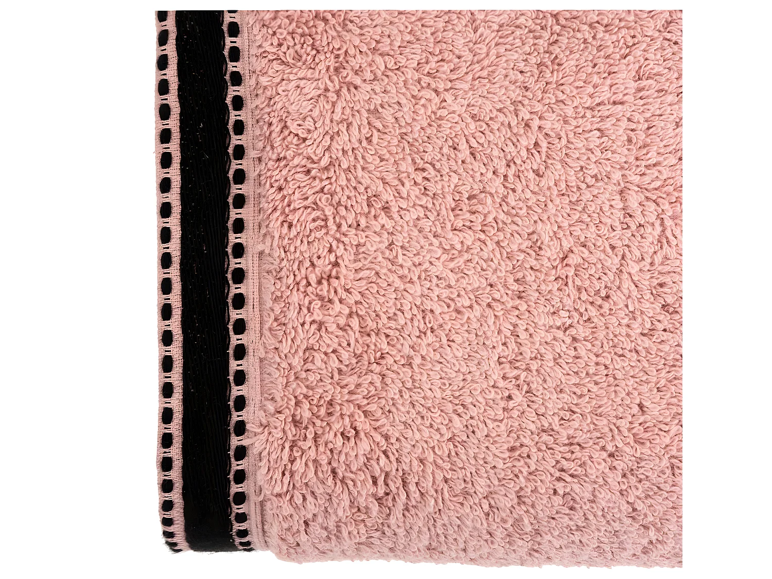 Rosa Baumwollbadetuch 70 x 130 cm Dick und Weich