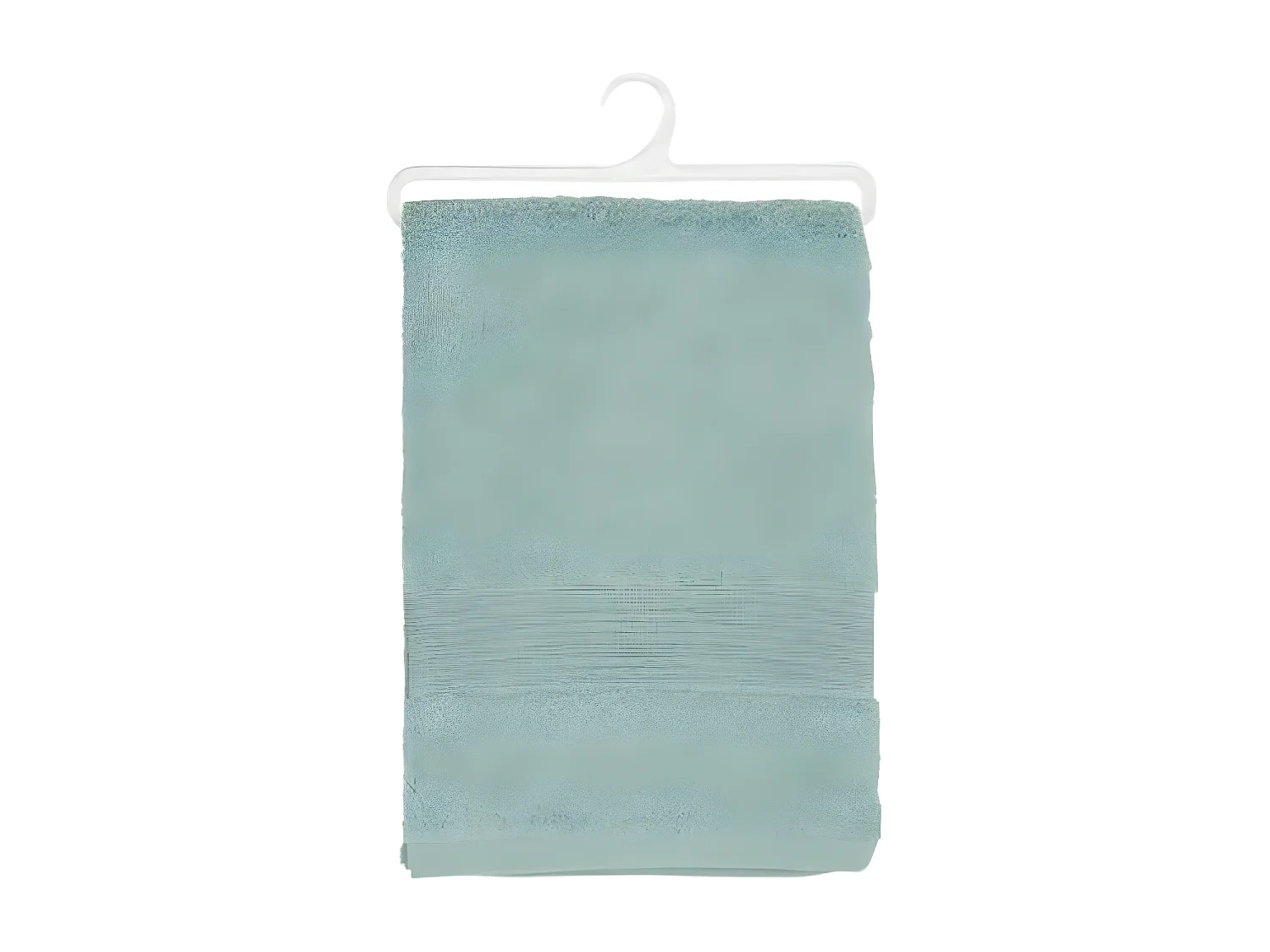 Drap de bain en Coton Vert givré tissu éponge 70 x 130 cm