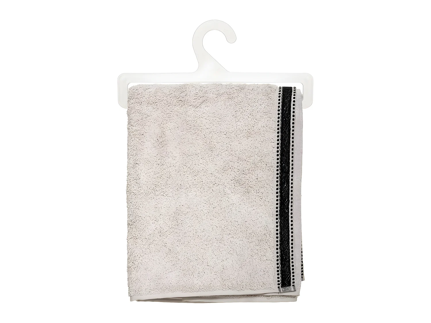 Drap de bain en Coton Beige Lin tissu éponge 70 x 130 cm