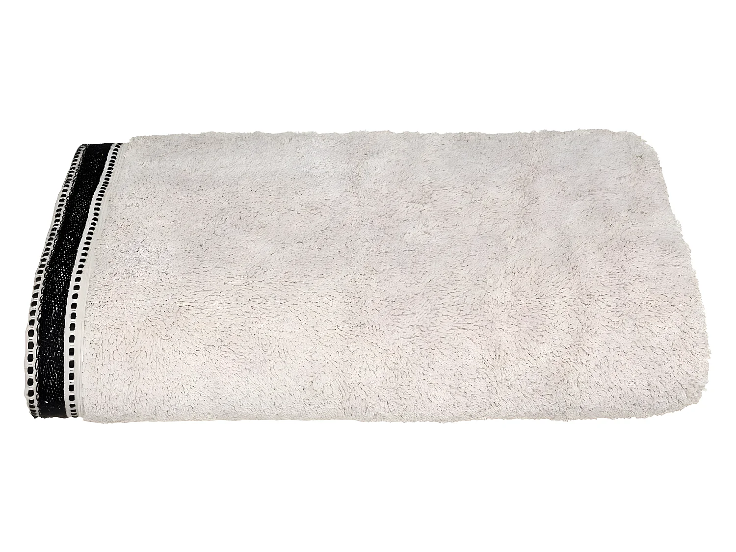 Drap de bain en Coton Beige Lin tissu éponge 70 x 130 cm